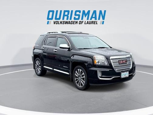 Ebony Twilight Metallic 2017 GMC Terrain Denali