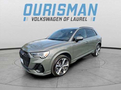 Gray Metallic 2022 Audi Q3 45 S line Premium Plus