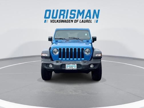 Hydro Blue Pearlcoat 2023 Jeep Wrangler Sport S