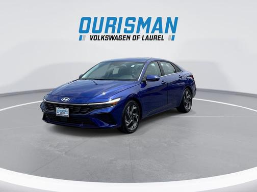 Intense Blue 2024 Hyundai ELANTRA HEV Limited