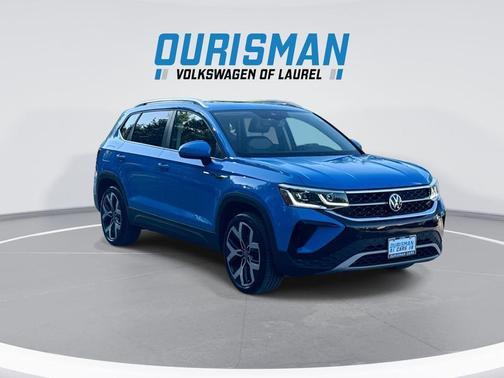 Cornflower Blue 2022 Volkswagen Taos 1.5T SEL