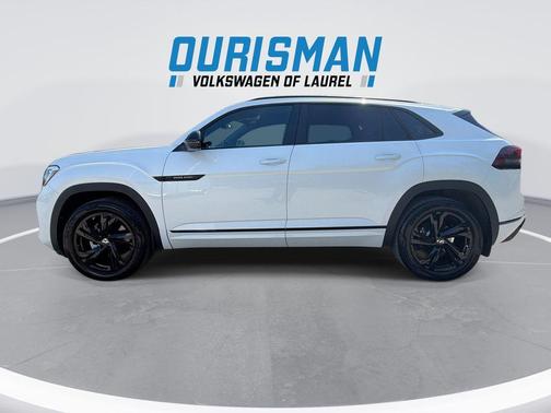 Opal White 2025 Volkswagen Atlas Cross Sport 2.0T SEL