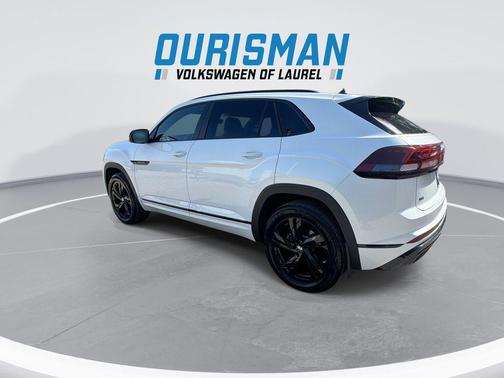 Opal White 2025 Volkswagen Atlas Cross Sport 2.0T SEL