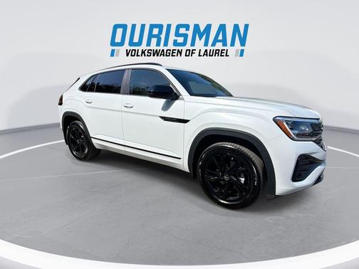 Opal White 2025 Volkswagen Atlas Cross Sport 2.0T SEL