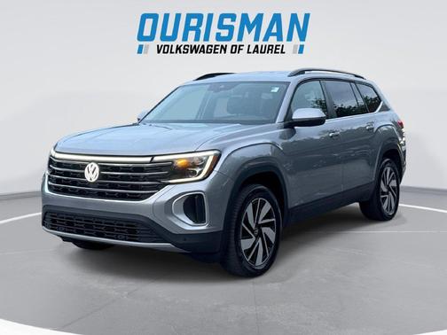 Gray 2025 Volkswagen Atlas 2.0T SE w/Technology