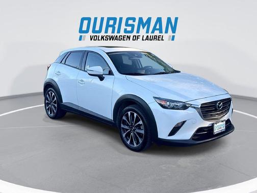 Snowflake White Pearl 2019 Mazda CX-3 Touring