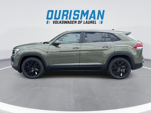 avocado green pearl 2026 Volkswagen Atlas Cross Sport 2.0T SE w/Technology 4MOTION