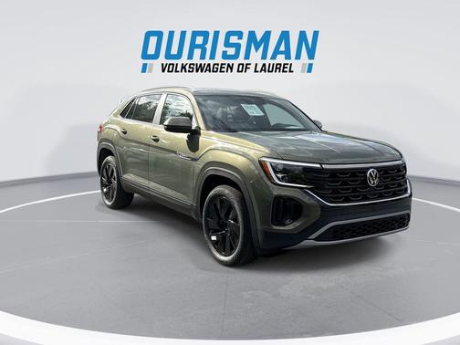 avocado green pearl 2026 Volkswagen Atlas Cross Sport 2.0T SE w/Technology 4MOTION