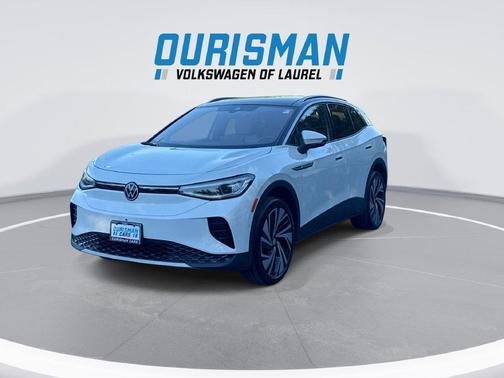 Opal White 2025 Volkswagen ID.4 Pro S Plus