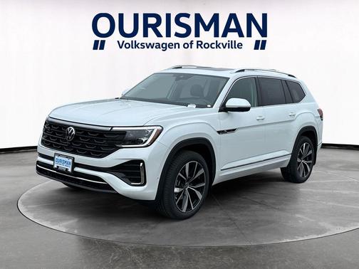 White Pearl 2026 Volkswagen Atlas 2.0T SEL Premium R-Line 4MOTION