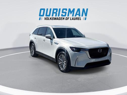 Rhodium White Premium 2024 Mazda CX-90 PHEV Preferred