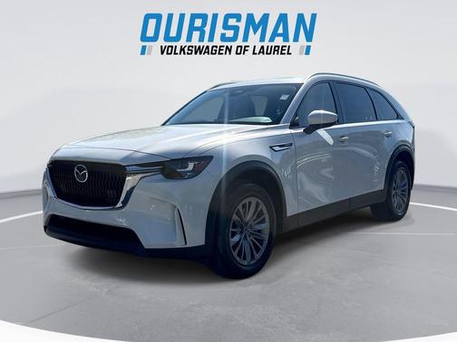 Rhodium White Premium 2024 Mazda CX-90 PHEV Preferred