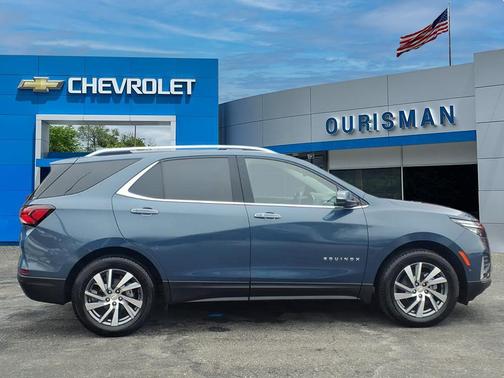 Lakeshore Blue Metallic 2024 Chevrolet Equinox Premier w/1LZ
