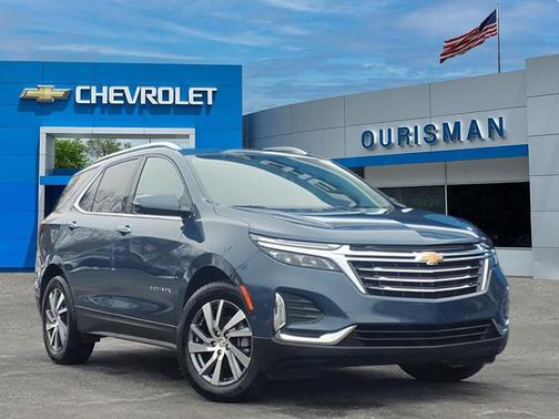 Lakeshore Blue Metallic 2024 Chevrolet Equinox Premier w/1LZ