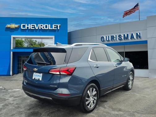 Lakeshore Blue Metallic 2024 Chevrolet Equinox Premier w/1LZ