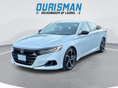Platinum White Pearl 2022 Honda Accord Sport SE 1.5T