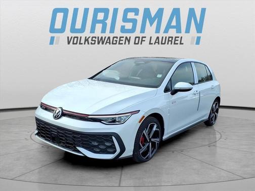 White Pearl 2026 Volkswagen Golf GTI 2.0T SE DSG