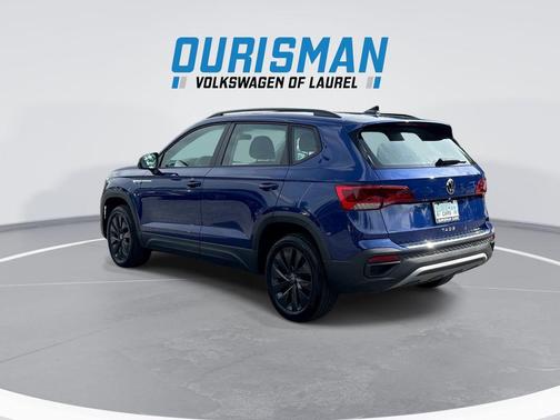 Blue Metallic 2024 Volkswagen Taos 1.5T S