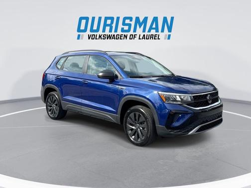 Blue Metallic 2024 Volkswagen Taos 1.5T S