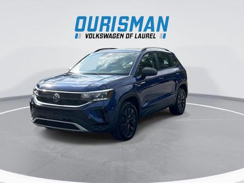 Blue Metallic 2024 Volkswagen Taos 1.5T S