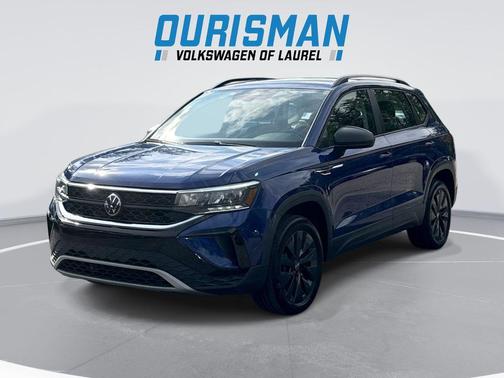 Blue Metallic 2024 Volkswagen Taos 1.5T S