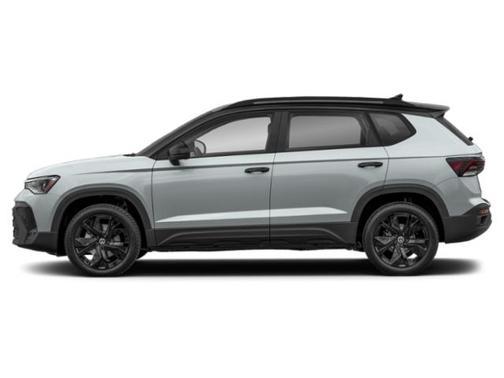 Monument Gray w/Deep Black Roof 2026 Volkswagen Taos SE Black