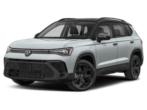 Monument Gray w/Deep Black Roof 2026 Volkswagen Taos SE Black