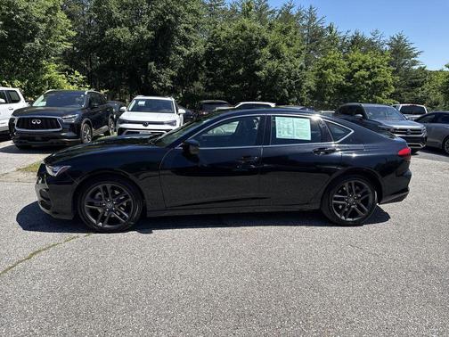 Majestic Black Pearl 2025 Acura TLX Technology