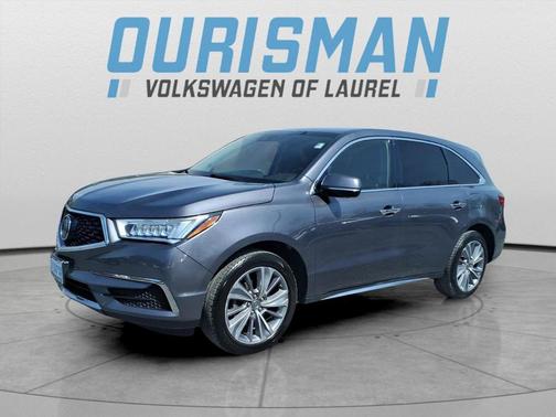 Modern Steel Metallic 2018 Acura MDX 3.5L w/Technology Package