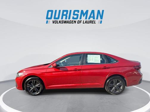 Red Metallic 2024 Volkswagen Jetta 1.5T SE