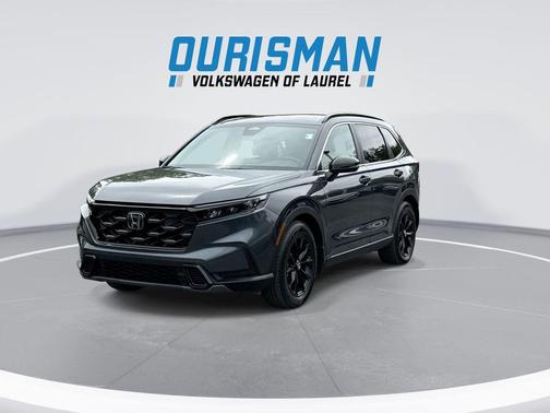 Meteorite Gray Metallic 2025 Honda CR-V Hybrid Sport FWD