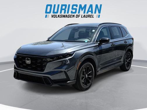 Meteorite Gray Metallic 2025 Honda CR-V Hybrid Sport FWD