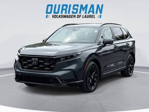 Meteorite Gray Metallic 2025 Honda CR-V Hybrid Sport FWD