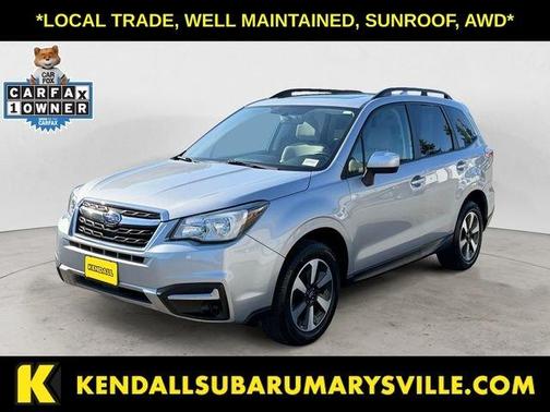 Ice Silver Metallic 2018 Subaru Forester 2.5i Premium