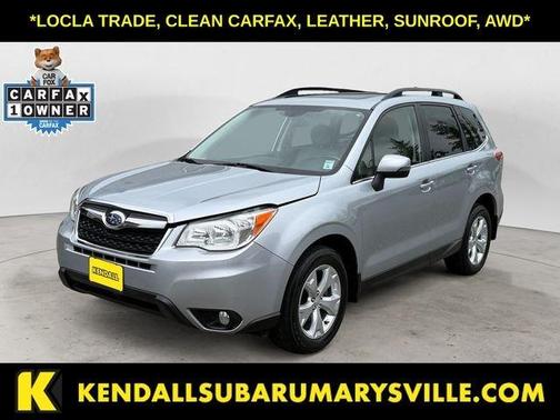 Ice Silver Metallic 2014 Subaru Forester 2.5i Touring