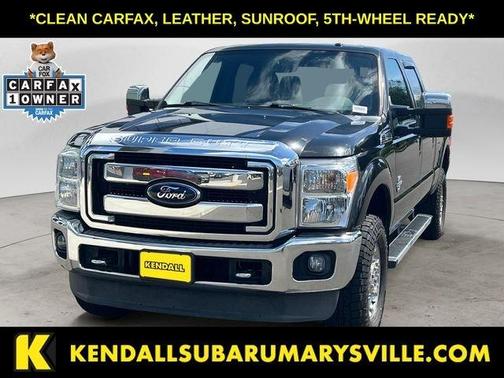 Tuxedo Black 2012 Ford F-350 Lariat Super Duty