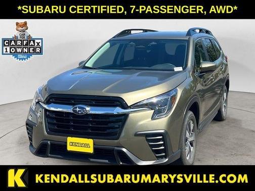 Green Metallic 2025 Subaru Ascent Premium