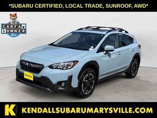 Cool-Gray Khaki 2022 Subaru Crosstrek Premium