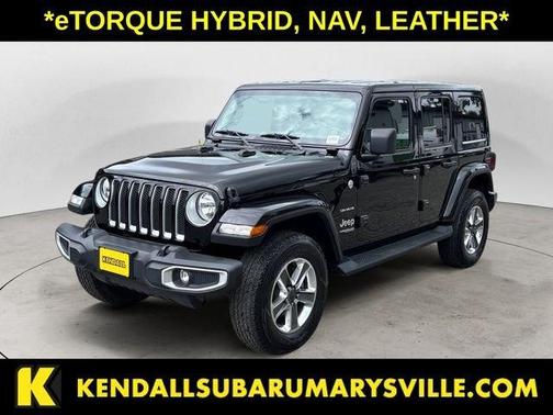 Black 2021 Jeep Wrangler Unlimited Sahara