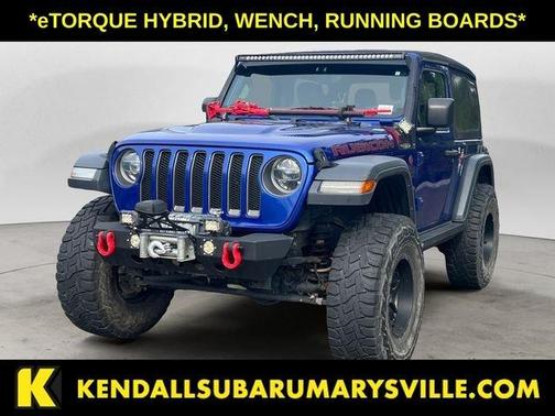 Ocean Blue Metallic 2018 Jeep Wrangler Rubicon