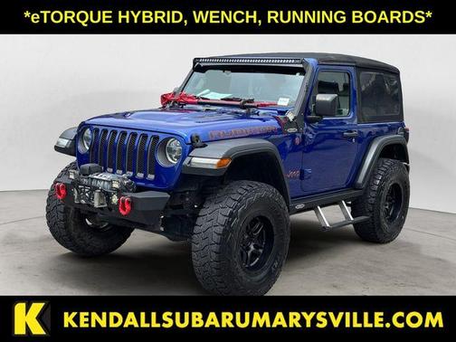 Ocean Blue Metallic 2018 Jeep Wrangler Rubicon