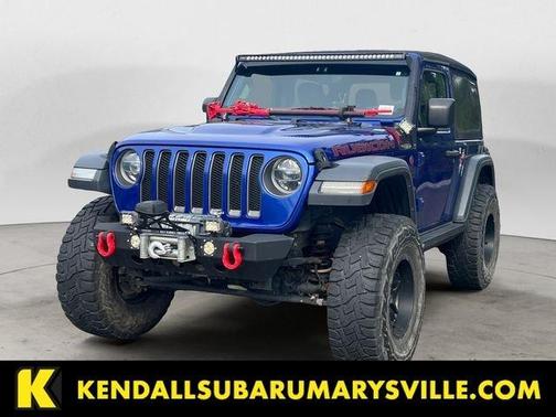 Ocean Blue Metallic 2018 Jeep Wrangler Rubicon