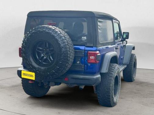 Ocean Blue Metallic 2018 Jeep Wrangler Rubicon