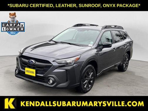 Gray Metallic 2025 Subaru Outback Onyx Edition