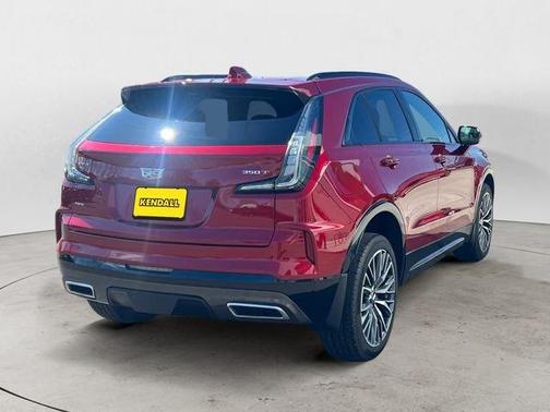Radiant Red 2024 Cadillac XT4 Sport