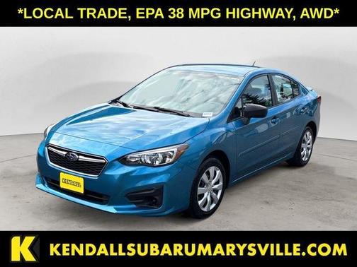 Island Blue Pearl 2018 Subaru Impreza 2.0i