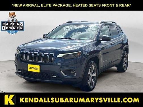 Slate Blue Pearlcoat 2021 Jeep Cherokee Limited