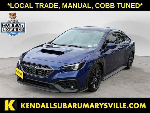 Sapphire Blue 2023 Subaru WRX Premium