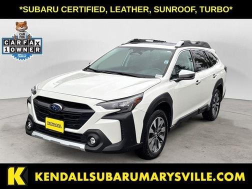 Crystal White Pearl 2024 Subaru Outback Touring XT