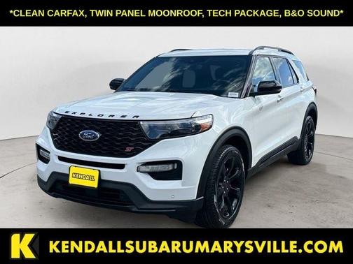 Oxford White 2024 Ford Explorer ST